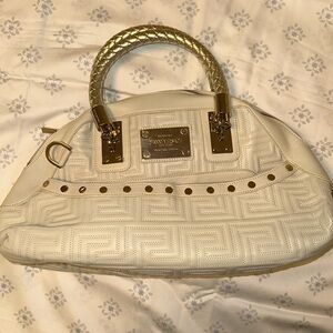 Gianni Versace Couture *inspired* white vintage handle purse